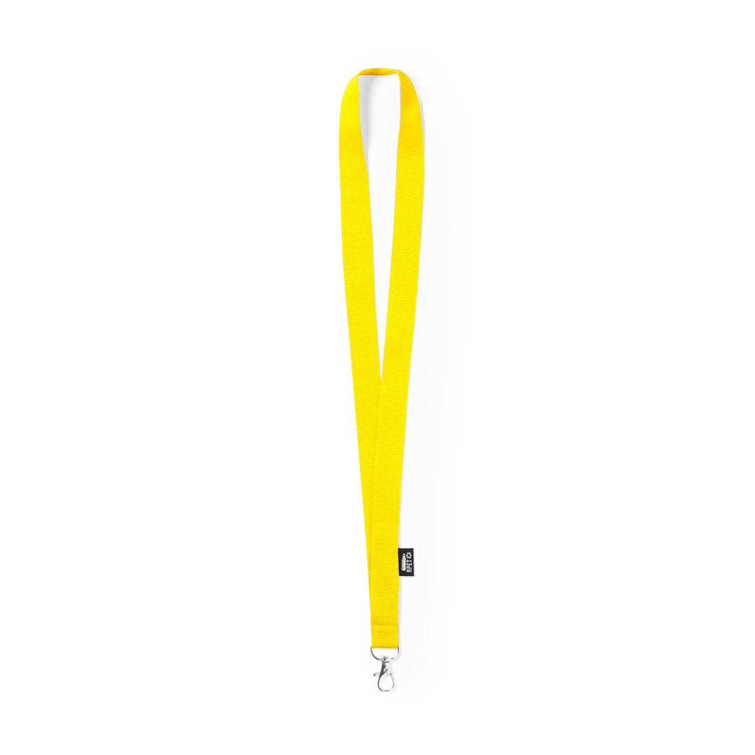 Lanyard Loriet blauw onbedrukt