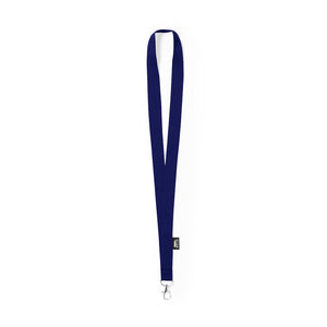 Lanyard Loriet blauw 1 kleur