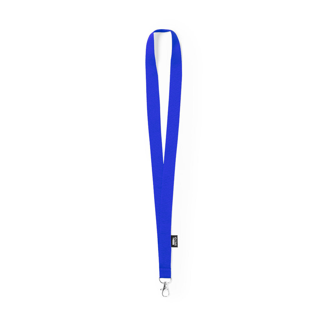 Lanyard Loriet geel onbedrukt