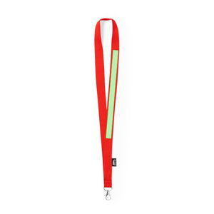 Lanyard Loriet rood 1 kleur