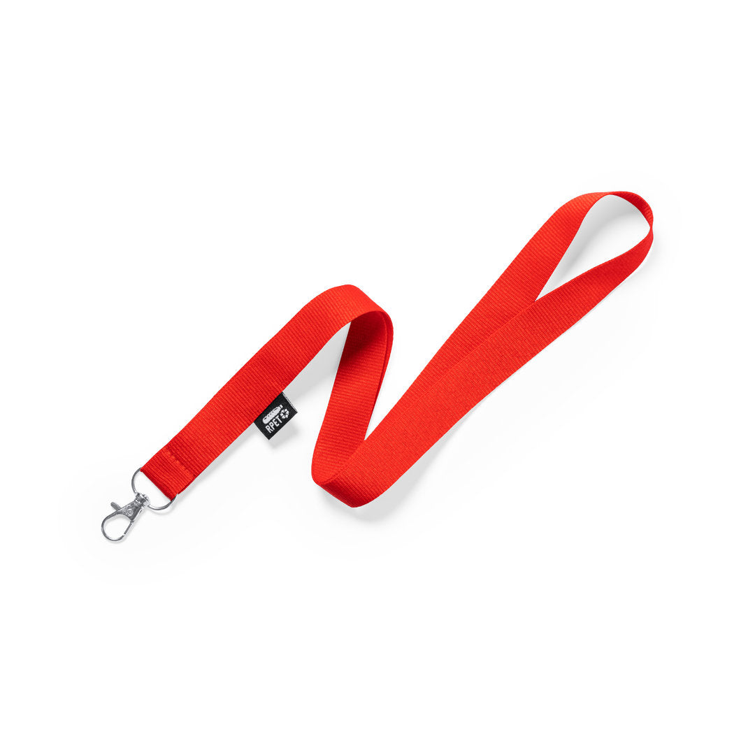 Lanyard Loriet oranje 1 kleur