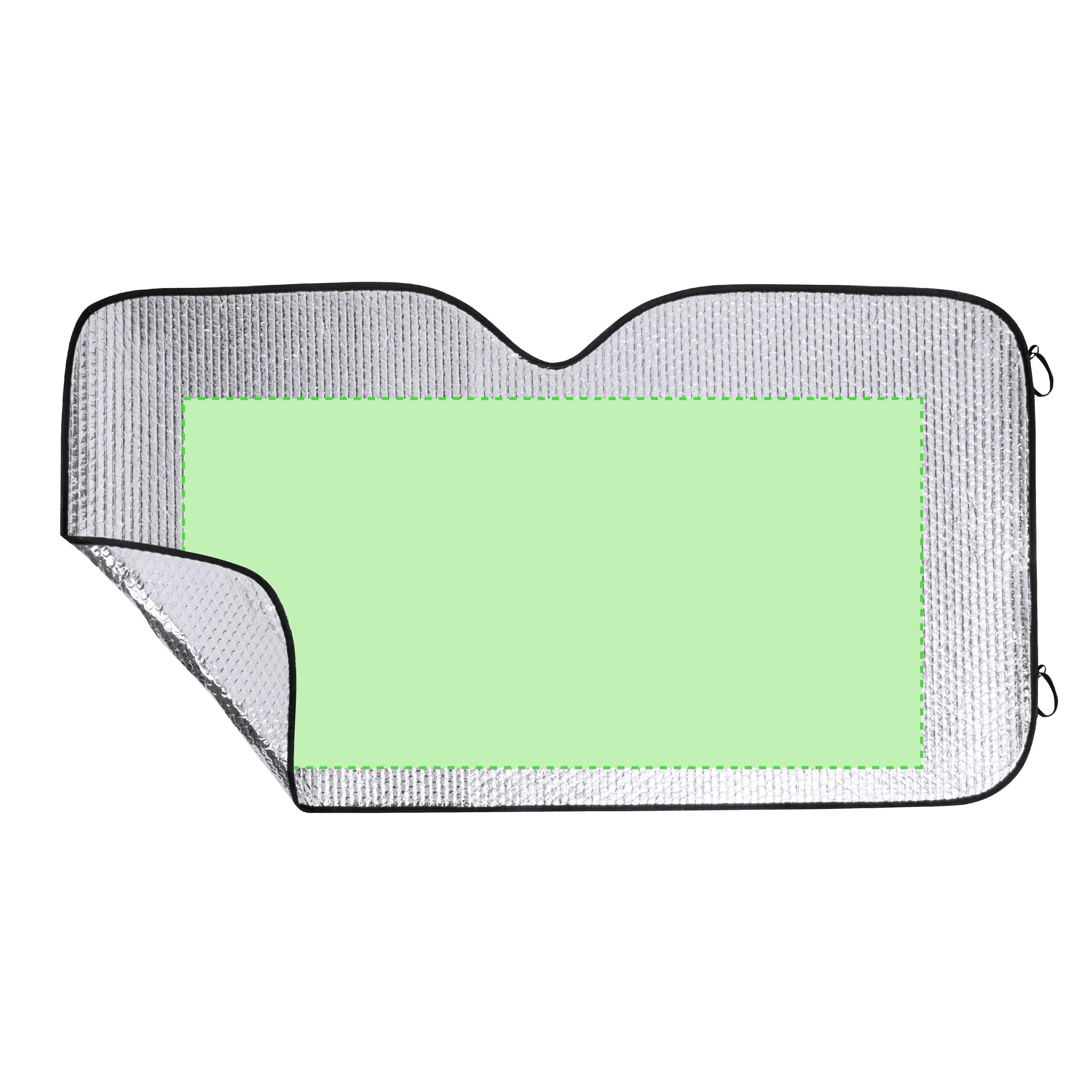 Zonnescherm Xaton groen 1 kleur