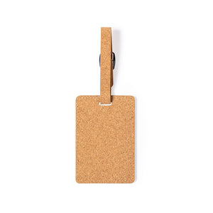 Bagagelabel Dastin beige onbedrukt