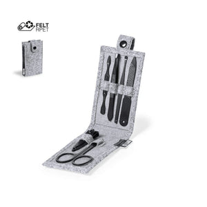 Manicure Set Lacky grijs onbedrukt 7676