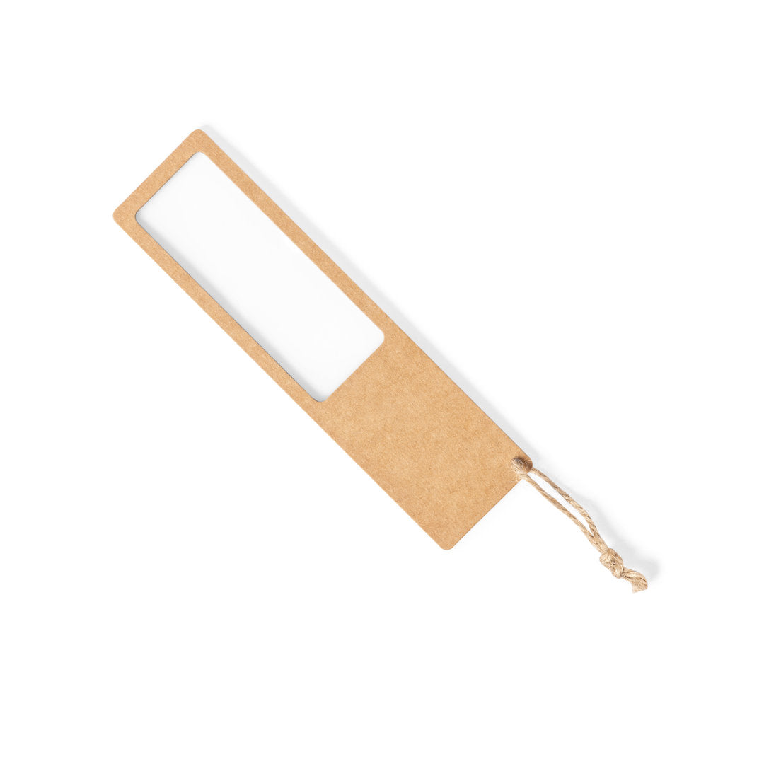 Vergrootglas bladwijzer Kigan beige onbedrukt