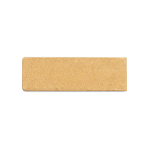 Magnetische bladwijzers beige onbedrukt