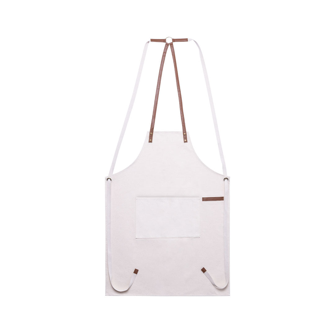 Schort Yorrent beige onbedrukt
