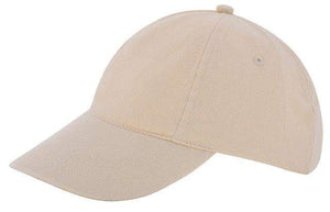 Kinderpet van katoen rood onbedrukt 6397