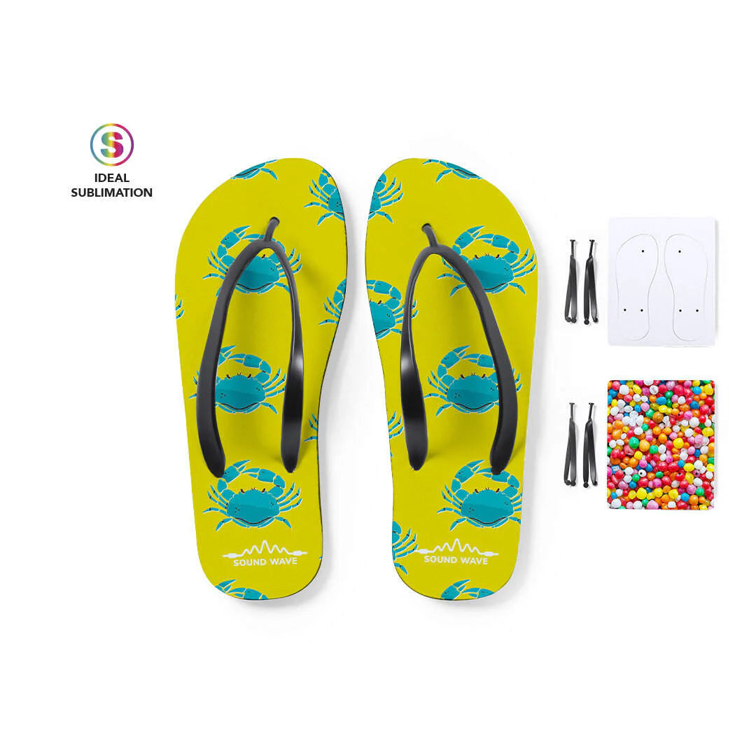 Slipper sublimatie sample