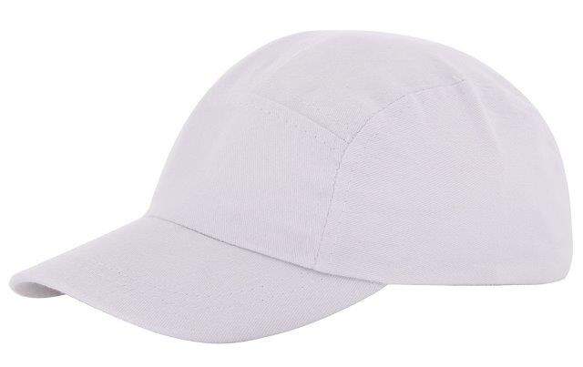 Kinderpet van katoen blauw 1 kleur tr 6382