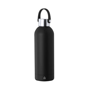 Geïsoleerde fles Breidy grijs 1 kleur