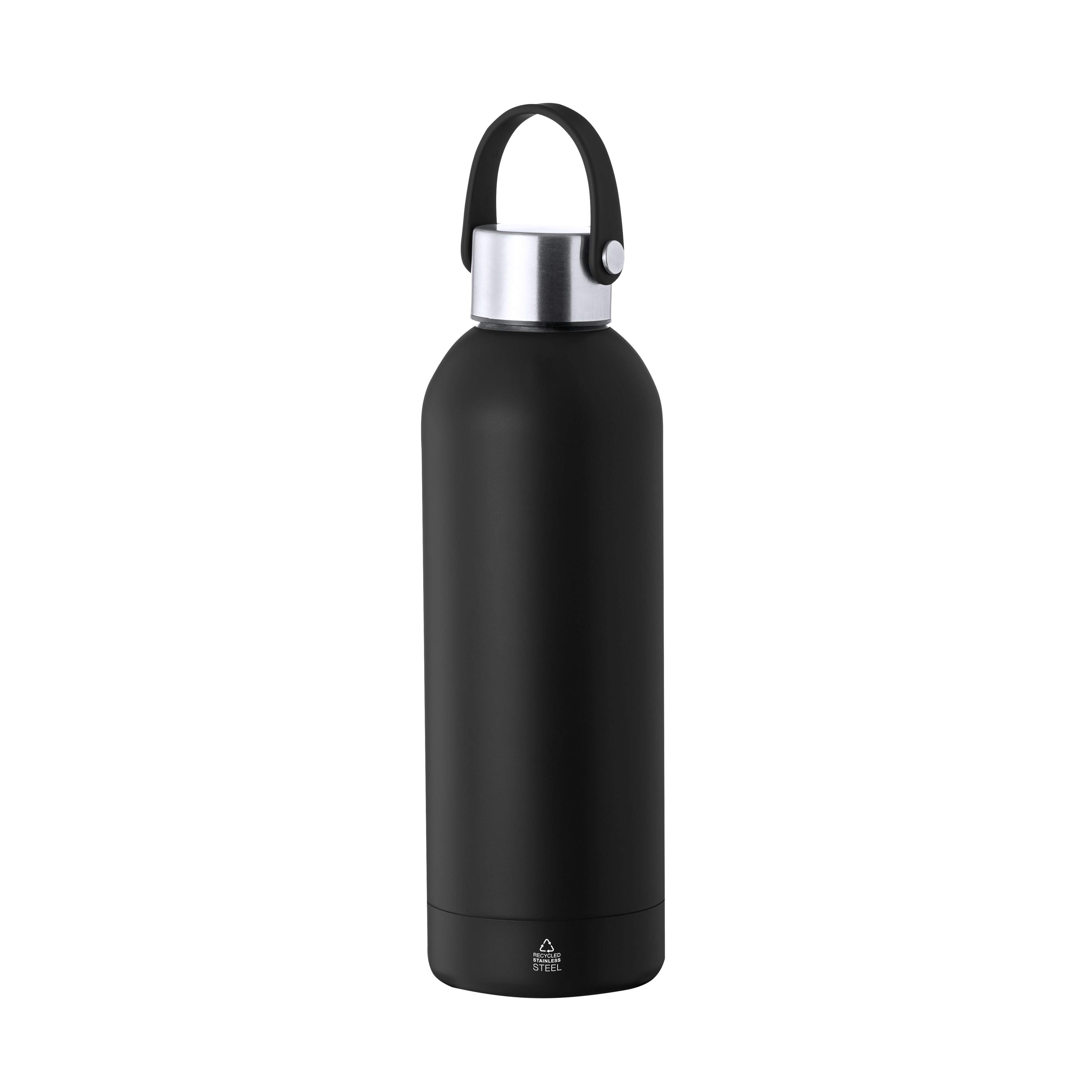 Geïsoleerde fles Breidy grijs 1 kleur
