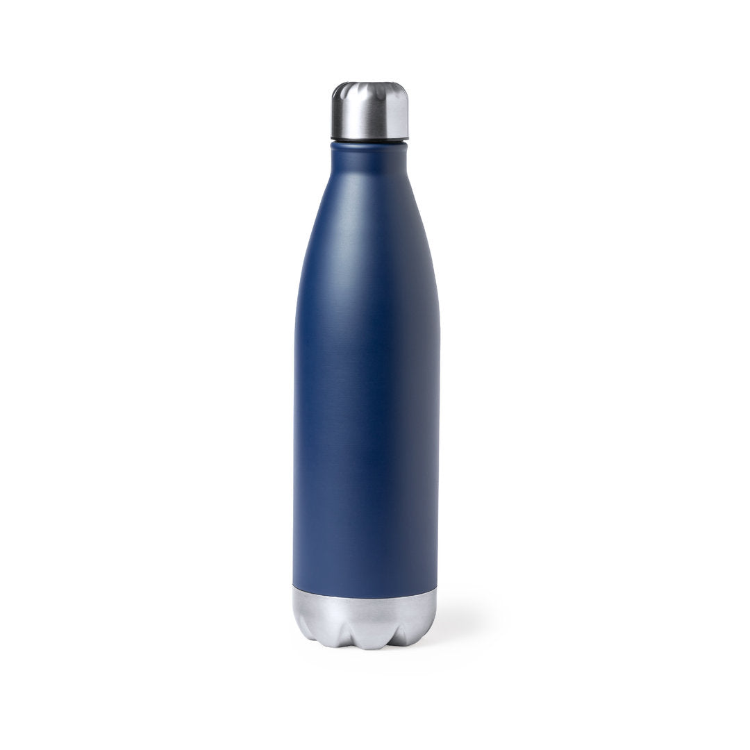 Geïsoleerde fles Willy gouden 1 kleur