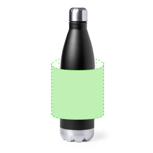 Geïsoleerde fles Willy donkerblauw Graveren