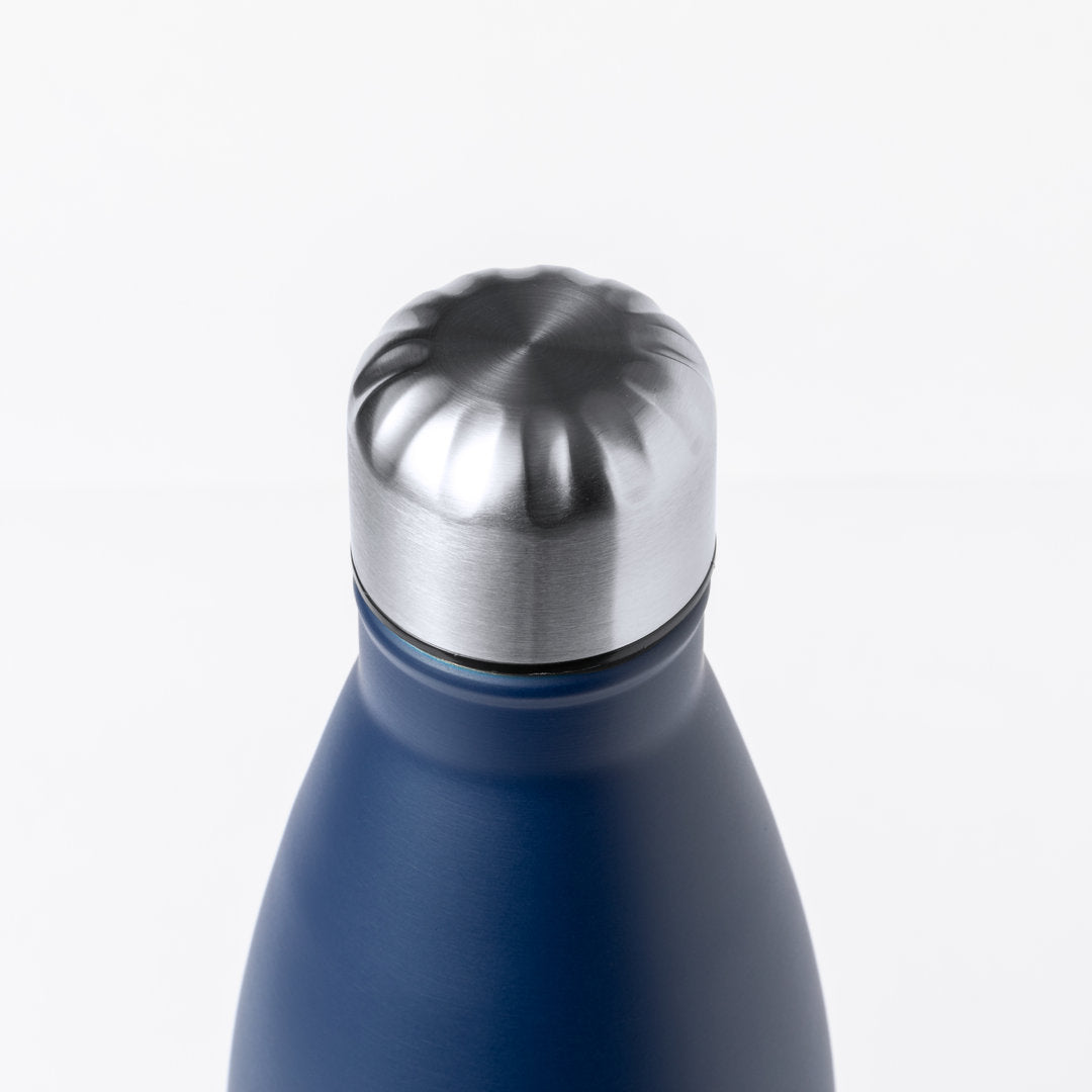 Geïsoleerde fles Willy grijs 1 kleur