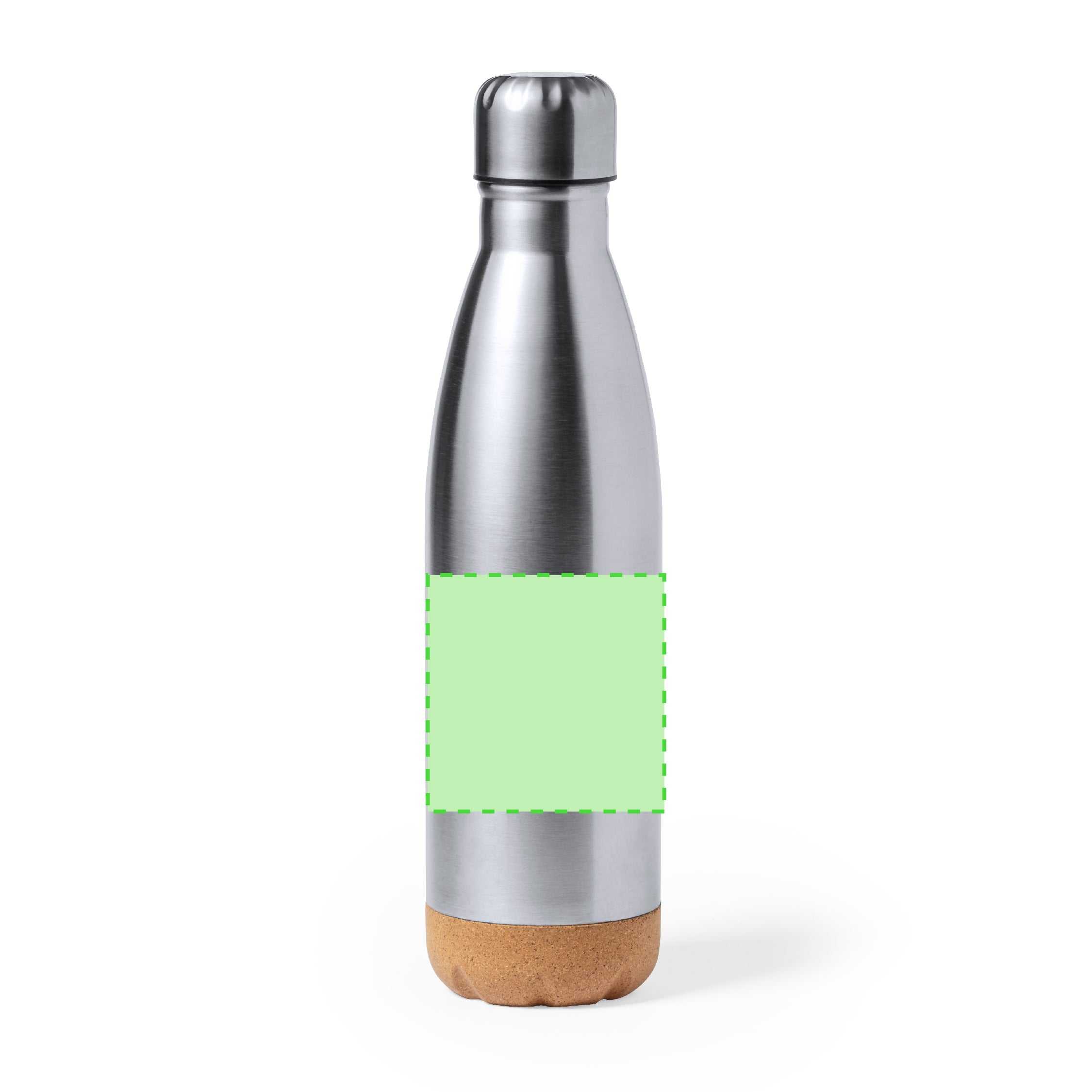 Fles Kraten zilver 1 kleur