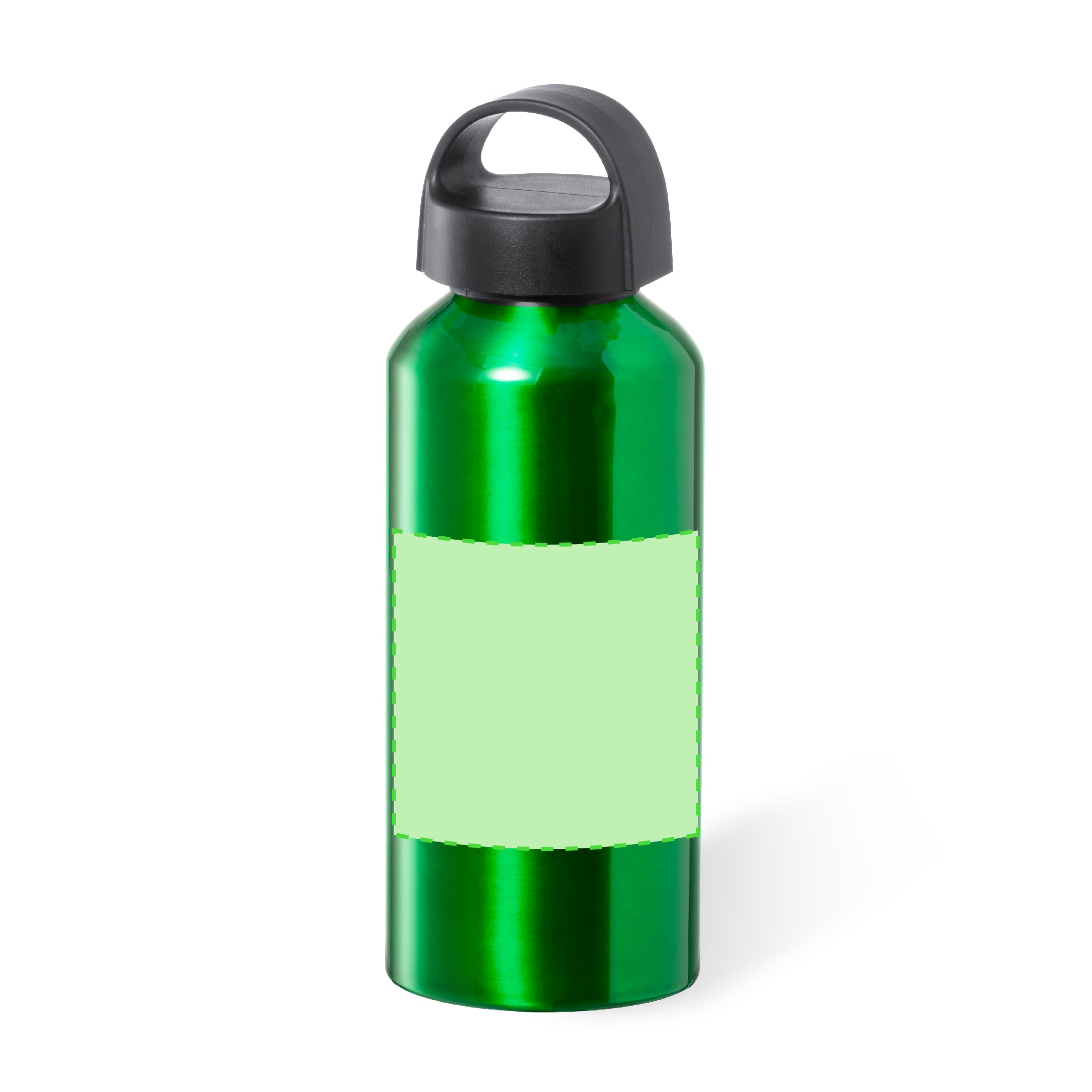 Fles Fecher zilver 1 kleur