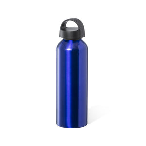Fles Carthy blauw Graveren