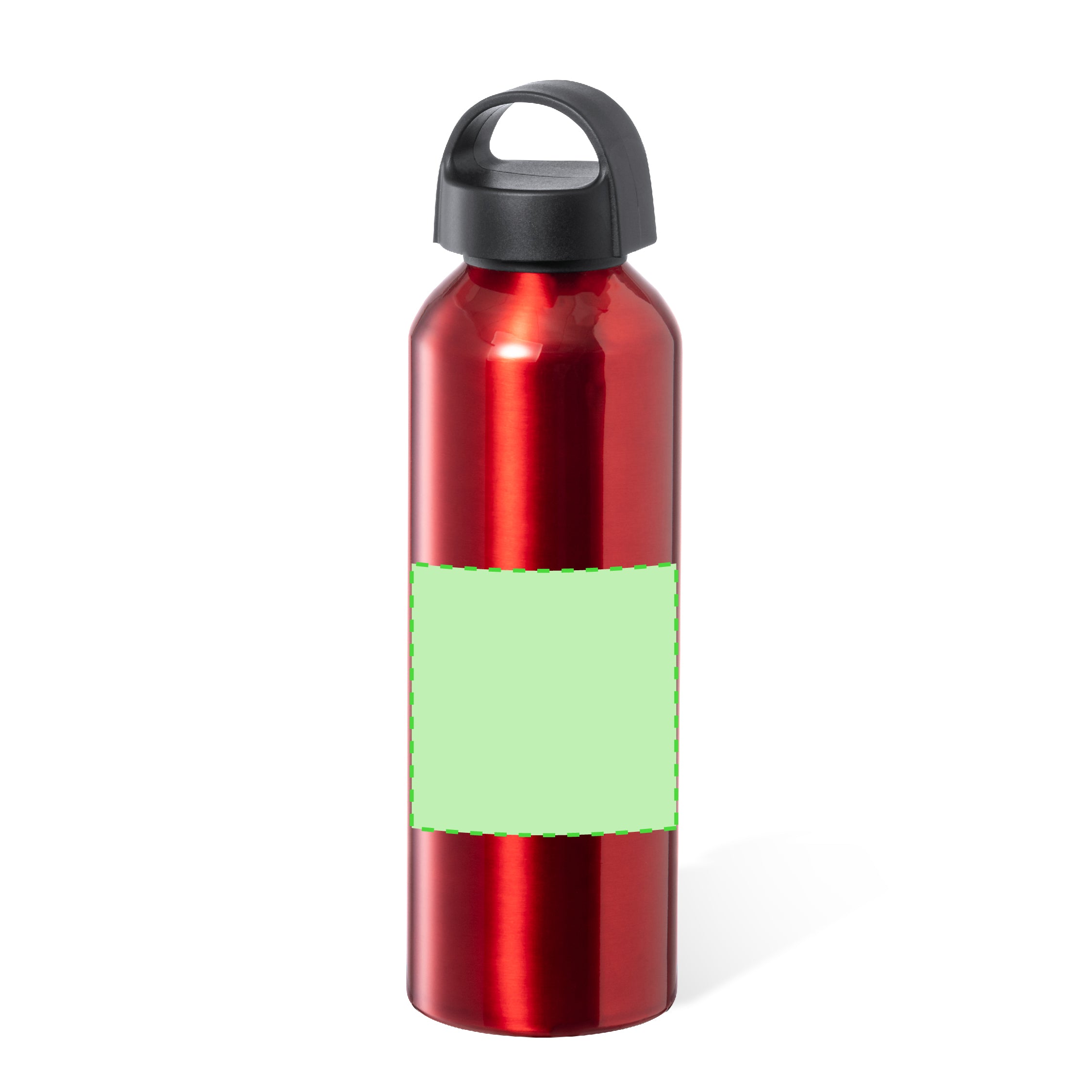 Fles Carthy zilver onbedrukt