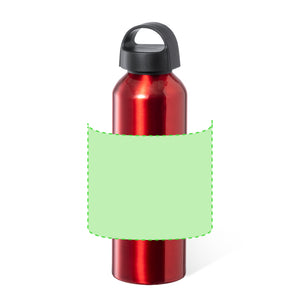 Fles Carthy zwart Graveren