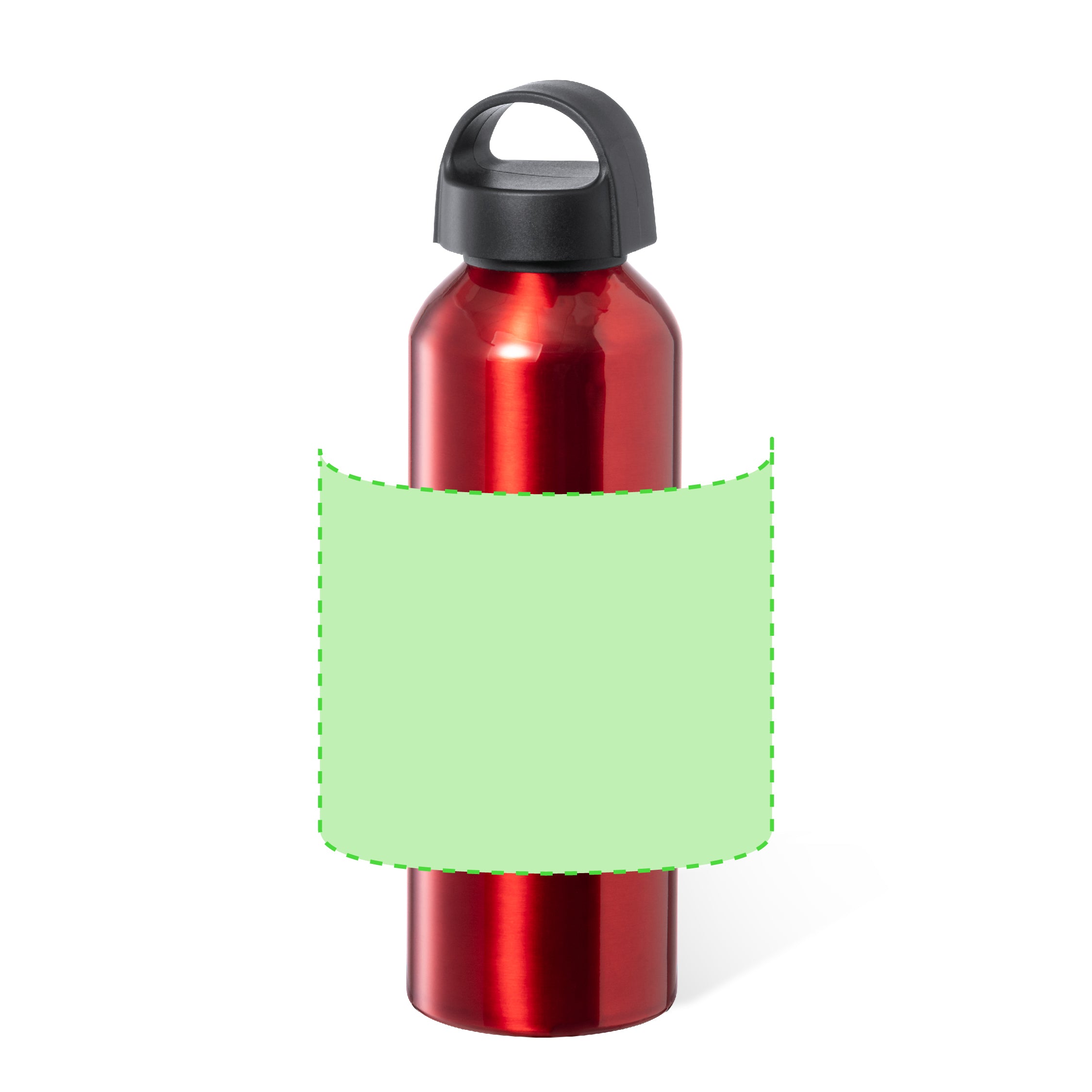 Fles Carthy zwart Graveren