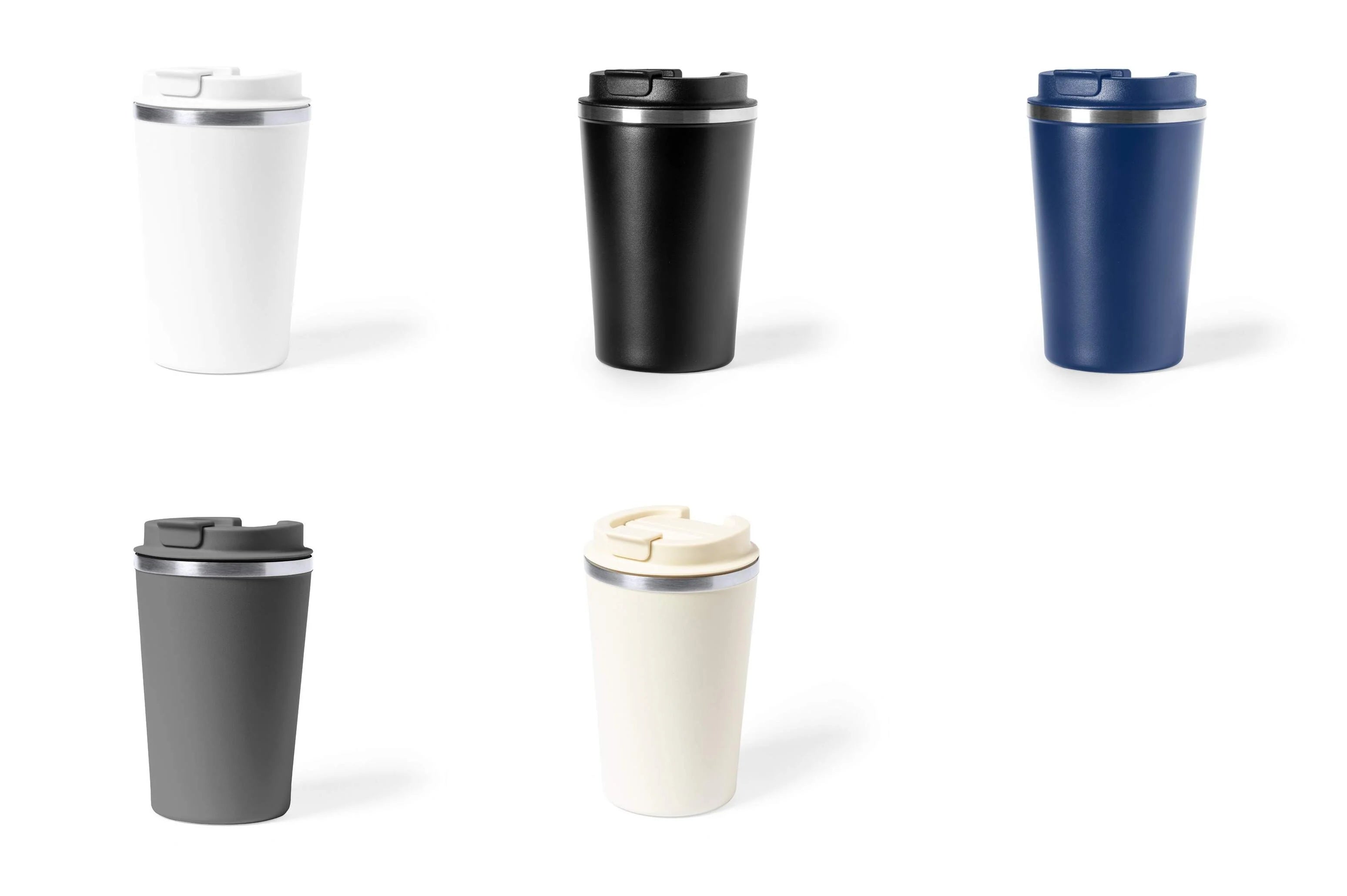 Thermos beker Vicuit wit onbedrukt 12467