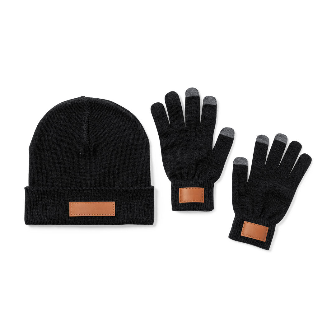 Set Prasan donkerblauw Graveren