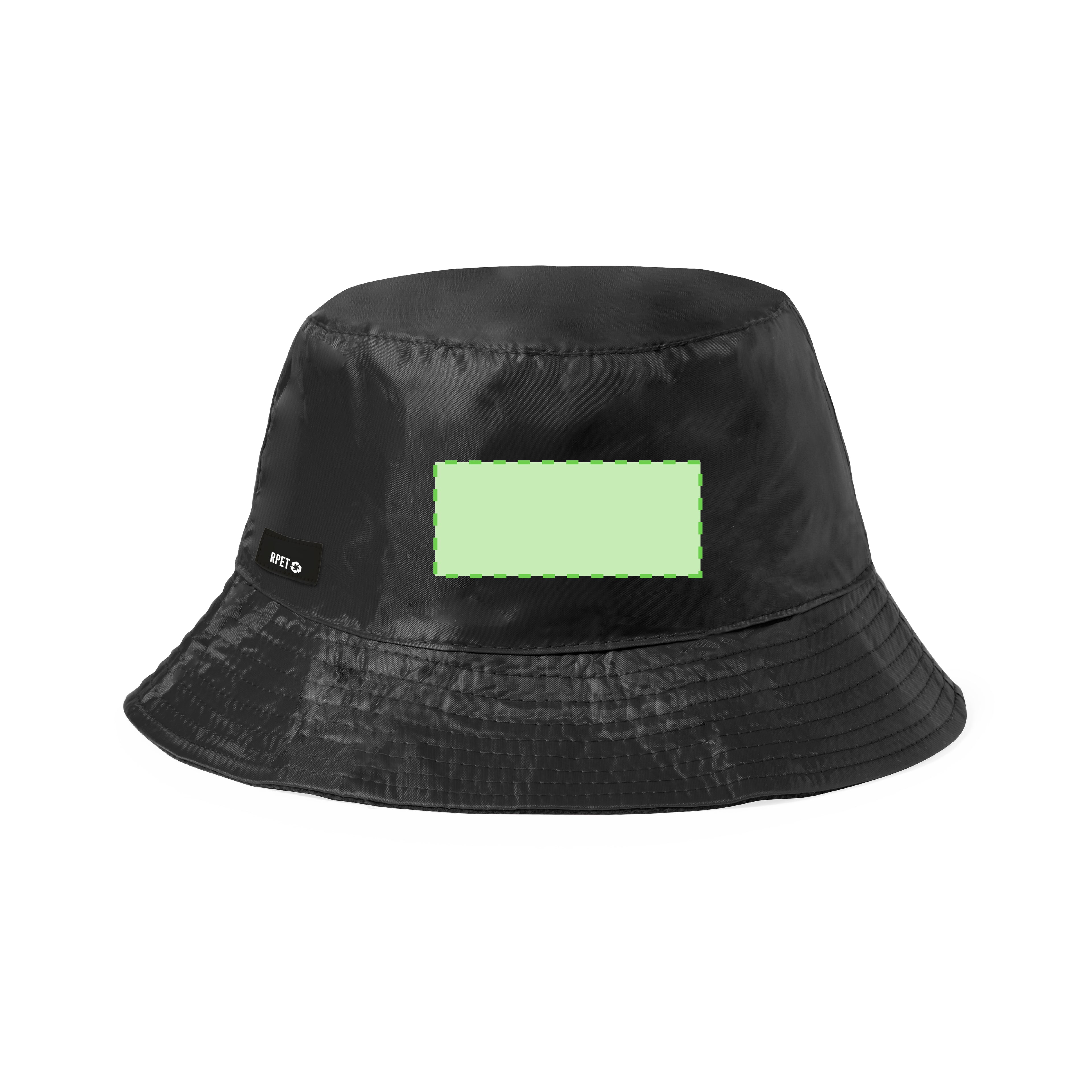 Omkeerbare pet van Skix zwart 1 kleur