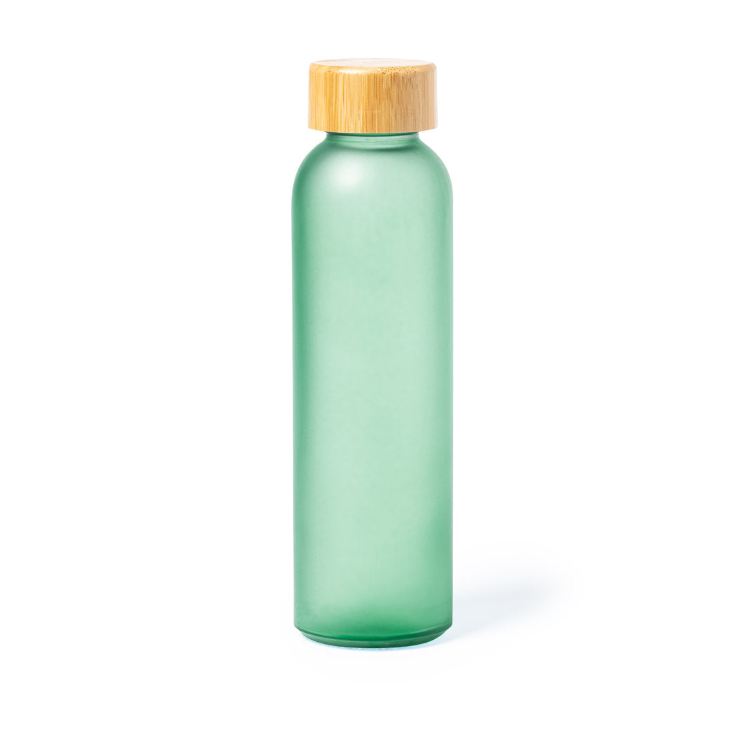 Fles koelbox blauw Graveren