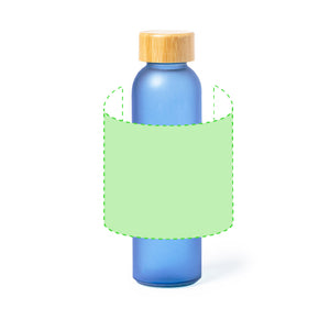Fles koelbox groen 1 kleur