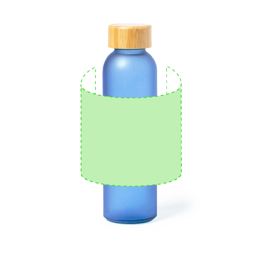 Fles koelbox groen 1 kleur