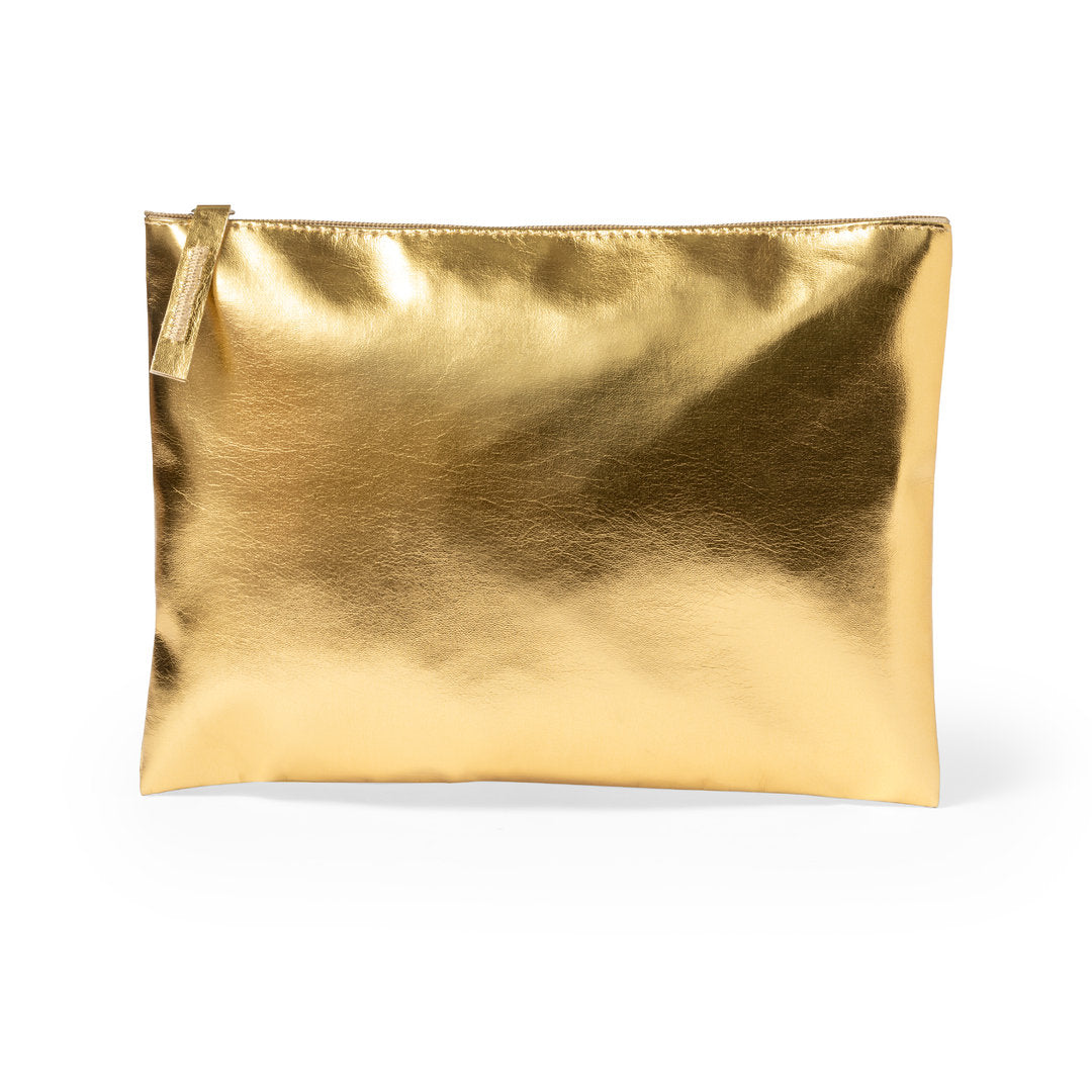 Make-up tas Darak gouden onbedrukt