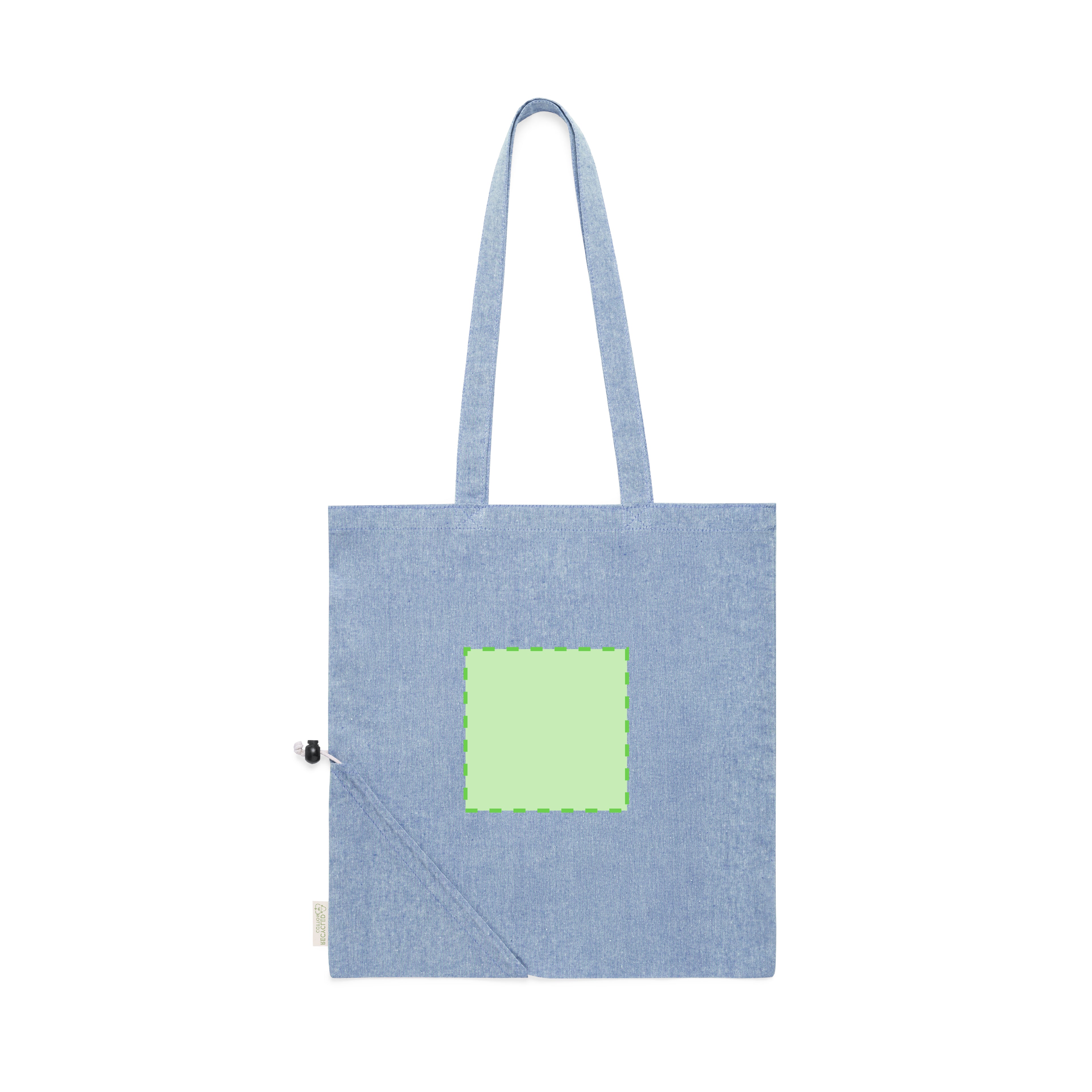 Opvouwbare tas Biyon rood 2 kleuren