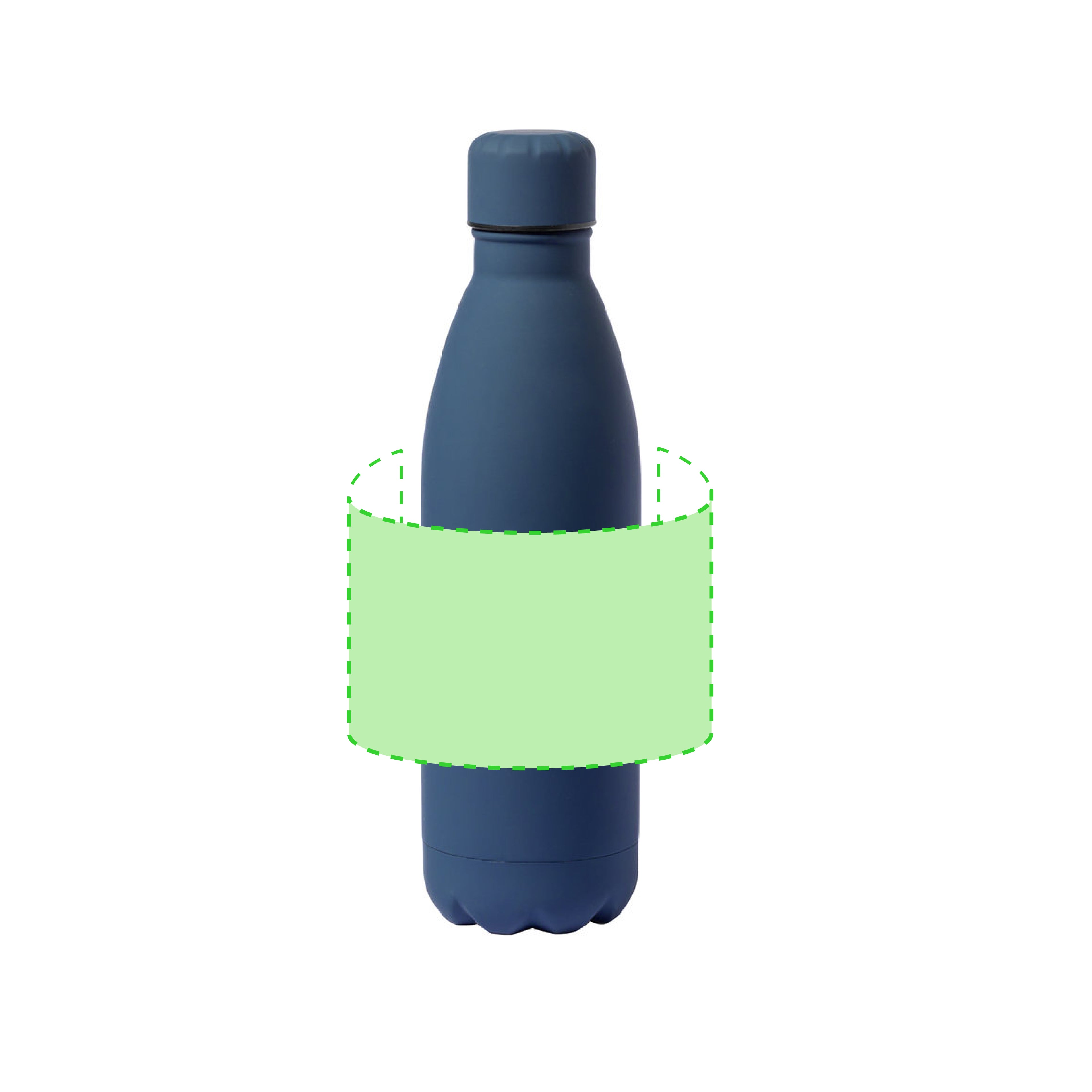 Fles Jenings zwart Graveren