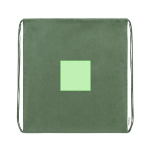 Tas met trekkoord Maziu zwart 1 kleur