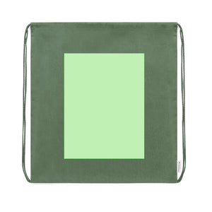 Tas met trekkoord Maziu bruin 2 kleuren