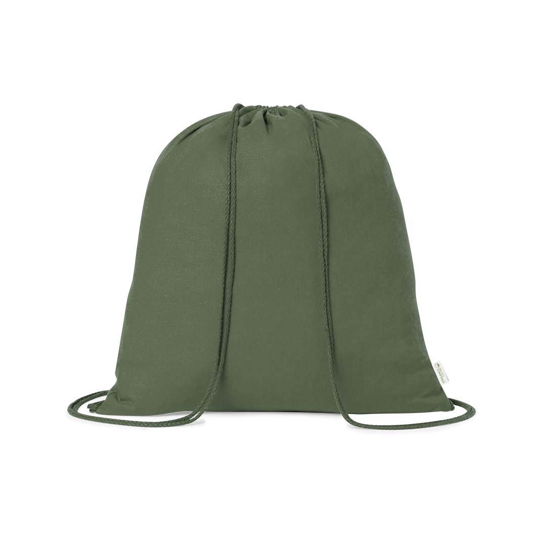 Tas met trekkoord Maziu bruin 1 kleur