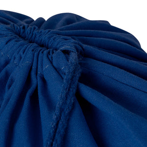 Tas met trekkoord Maziu donkerblauw onbedrukt