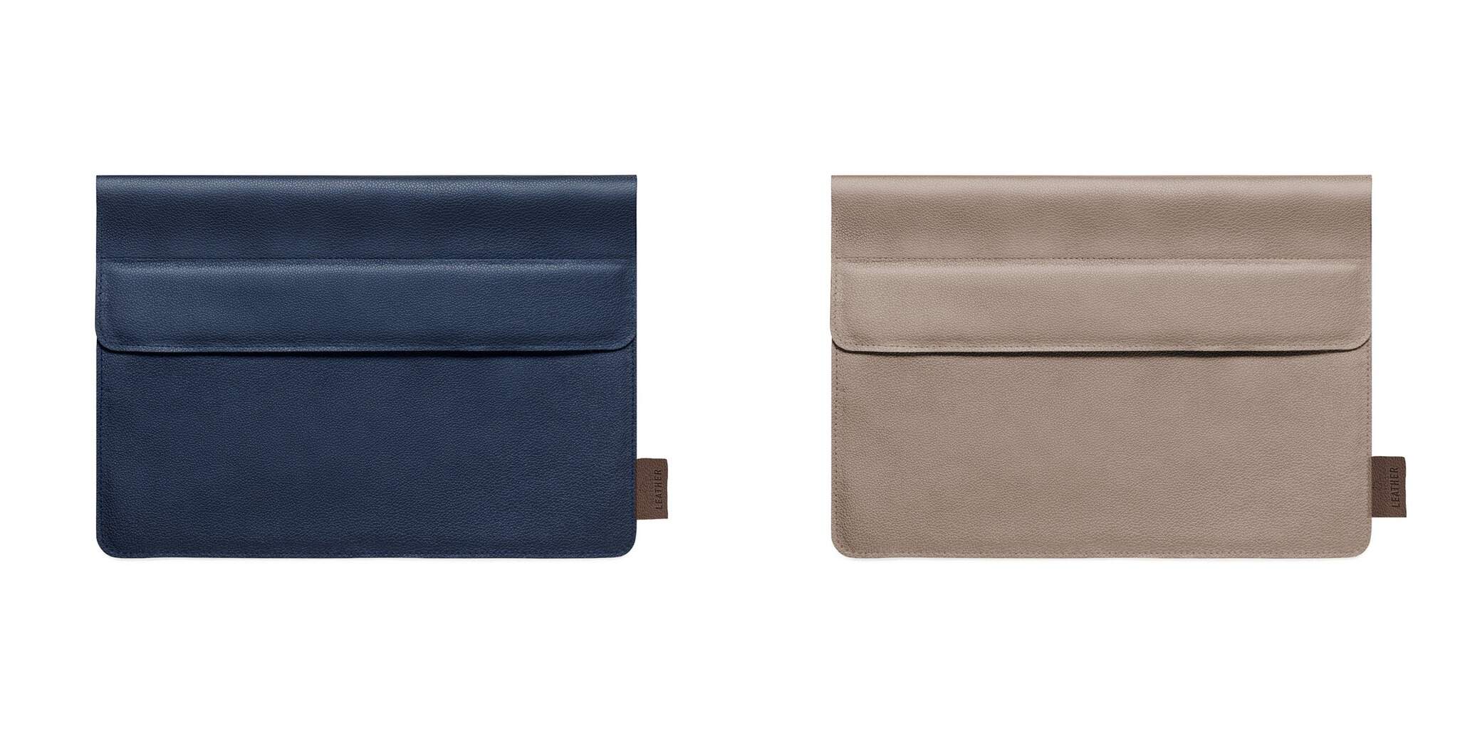 Laptop etui Kroll bruin onbedrukt 6931