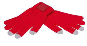 Handschoenen Touch screen zwart Borduren 5039