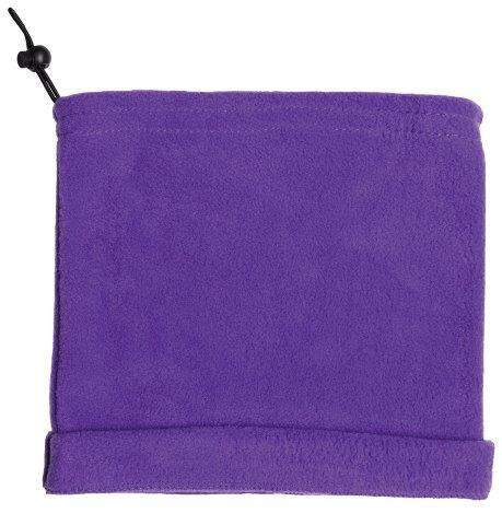 Ski buf van fleece rood 1 kleur tr 11244
