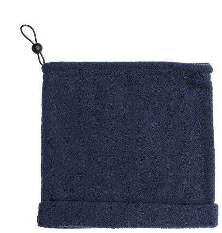Ski buf van fleece wit Borduren 11249