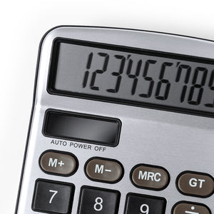 Calculator Tueris grijs Graveren