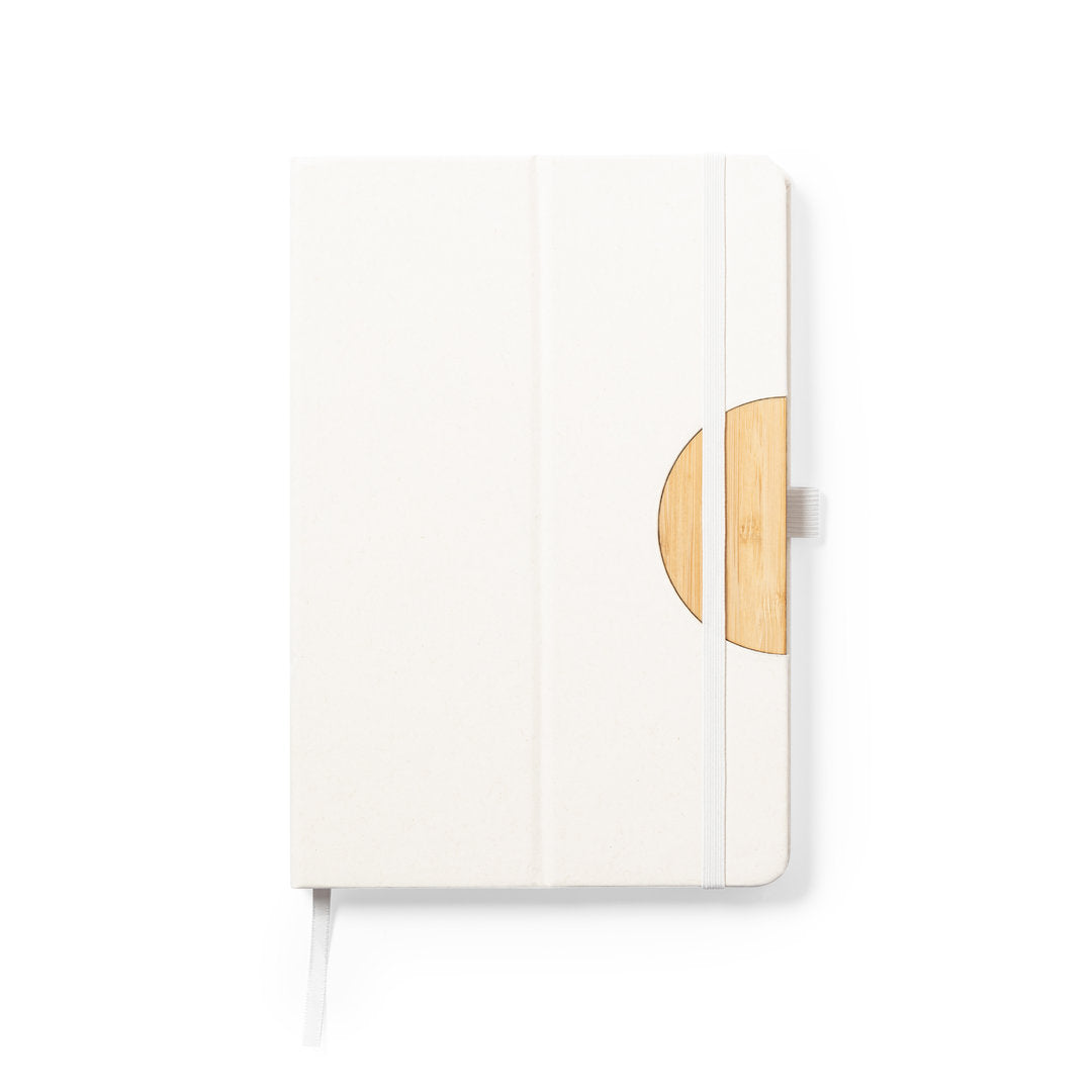 Houder Notitieboekje Torya beige onbedrukt
