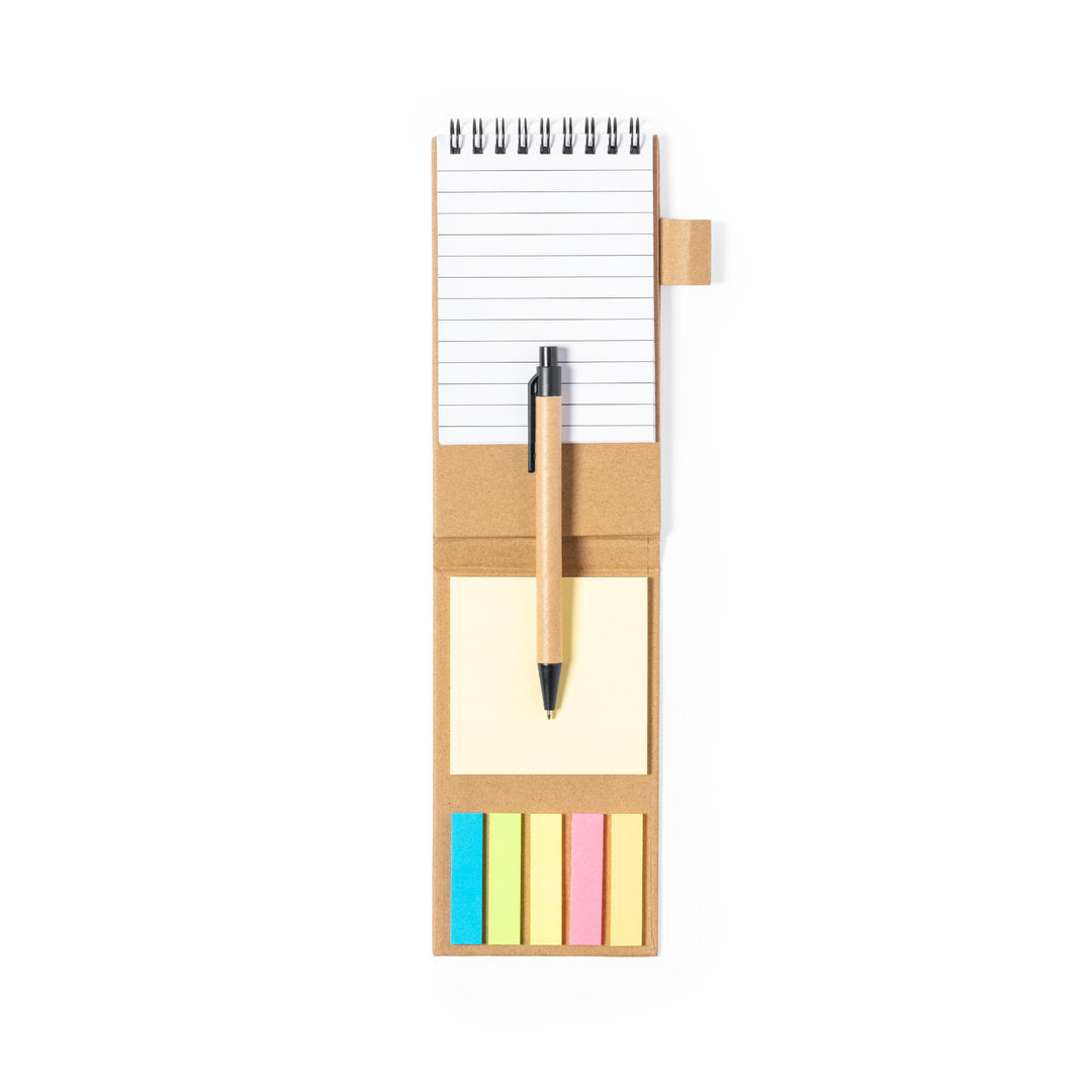 Plaknotitieblok Phesux beige 2 kleuren