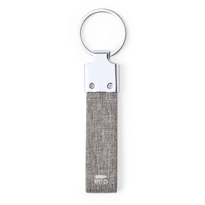 Sleutelhanger Branis donkerblauw Graveren