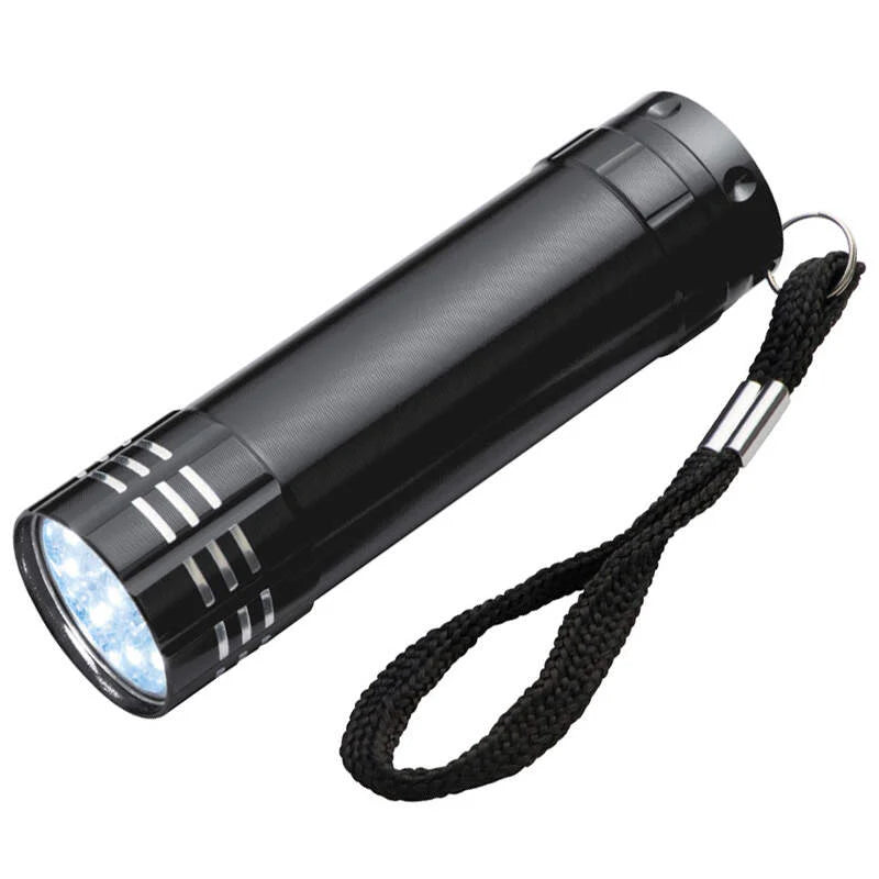 LED lamp met 9 Leds Montargis zwart onbedrukt 6961