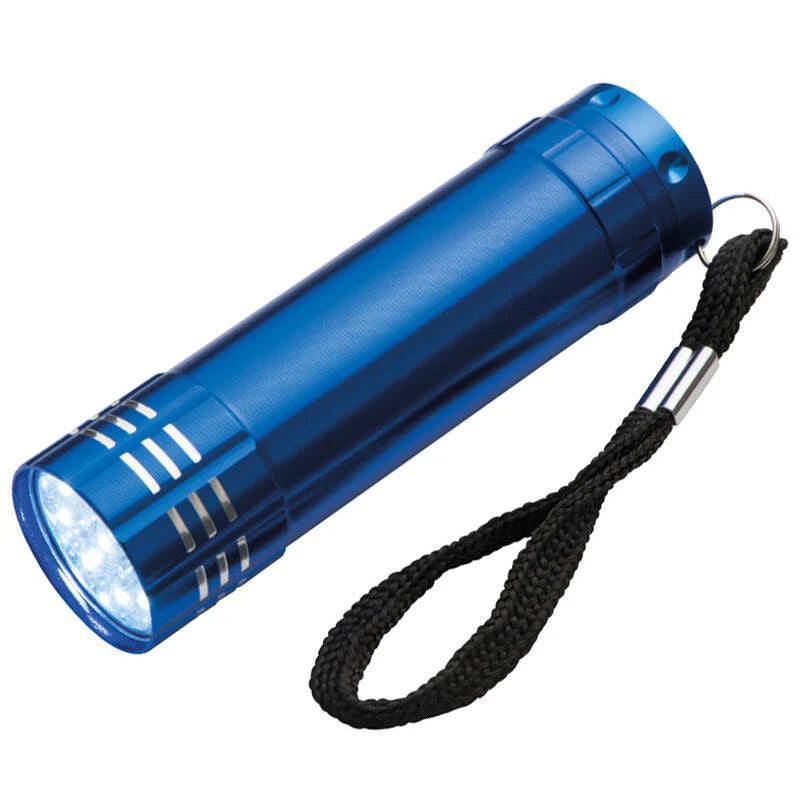 LED lamp met 9 Leds Montargis blauw Graveren 6957