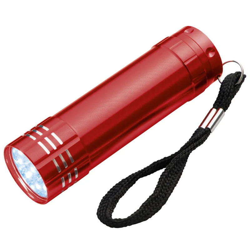 LED lamp met 9 Leds Montargis blauw onbedrukt 6958