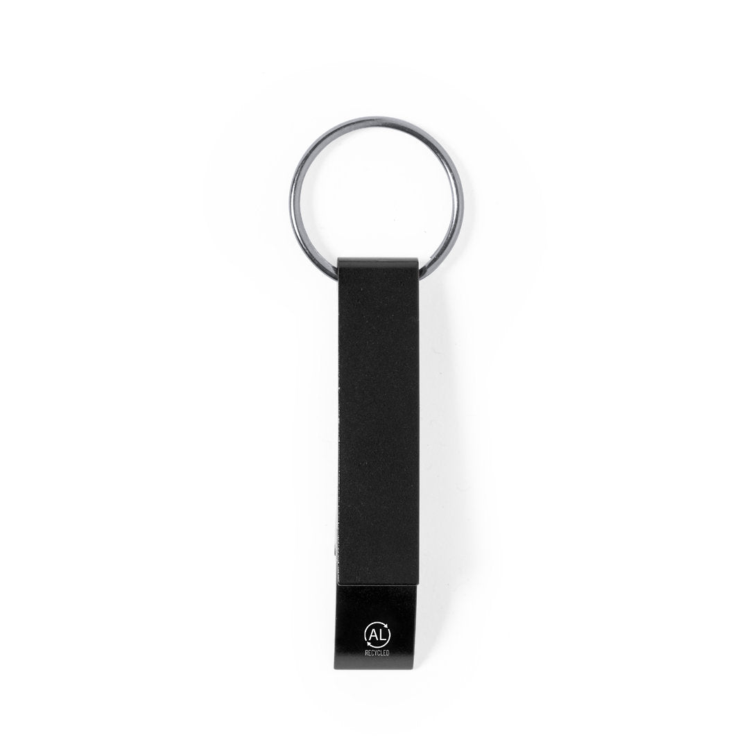 Opener Sleutelring Mixe zilver 1 kleur